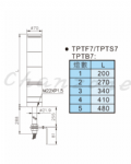 天得科技 積層式警示燈 TPTF7 TPTS7 TPTB7